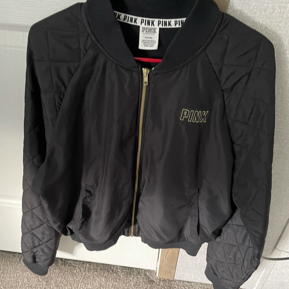 Victoria’s Secret pink bomber jacket - Picture 2 of 3